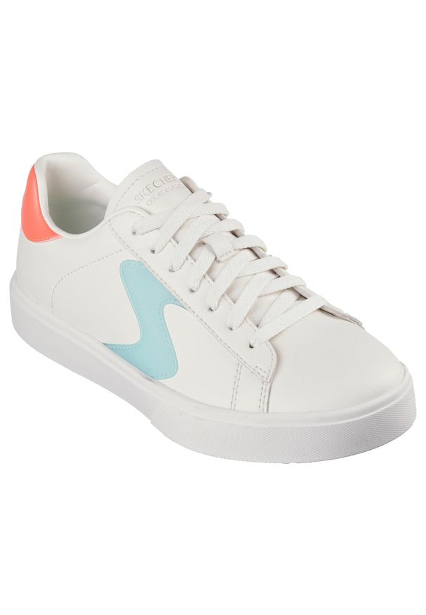 skechers - Buty do chodzenia damskie Skechers Eden Lx-top Grade. Okazja: na co dzień. Zapięcie: sznurówki. Kolor: beżowy. Materiał: materiał. Szerokość cholewki: normalna. Sport: turystyka piesza