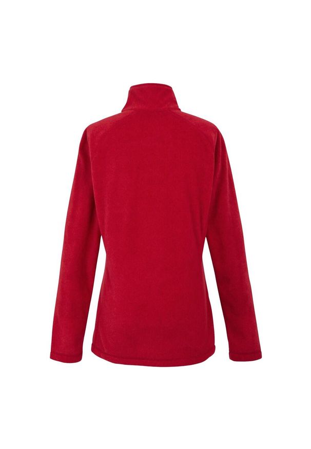 DARE 2B - Bluza Polarowa Damska Pełen Suwak Mayse. Kolor: czerwony. Materiał: polar. Sezon: zima