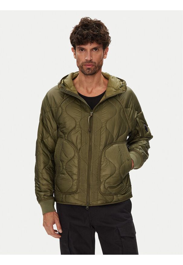 C.P. Company Kurtka przejściowa 19CMOW047A 110158A Zielony Regular Fit. Kolor: zielony. Materiał: syntetyk