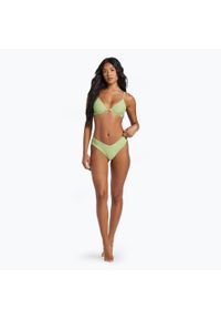 Góra od stroju kąpielowego Billabong Tanlines Reese Underwire. Kolor: zielony