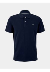 Tom Tailor Polo 1027713 Granatowy Regular Fit. Typ kołnierza: polo. Kolor: niebieski. Materiał: bawełna