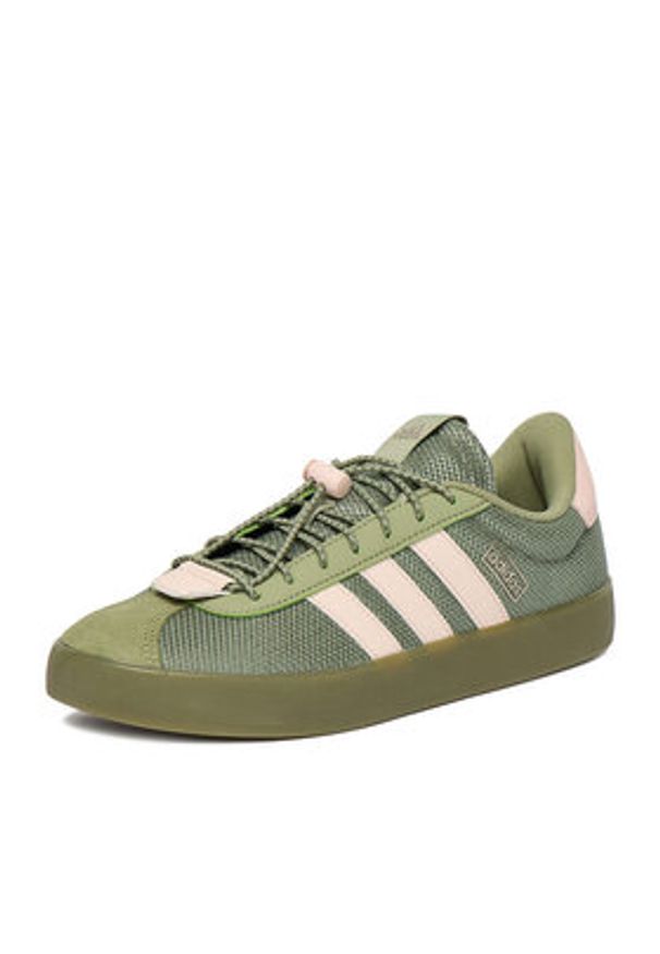 Adidas - adidas Sneakersy CEO-VL COURT 3.0 IH6603 Zielony. Kolor: zielony. Materiał: skóra