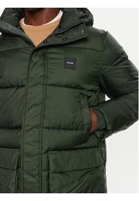 Calvin Klein Płaszcz zimowy K10K113465 Zielony Regular Fit. Kolor: zielony. Materiał: syntetyk. Sezon: zima #5