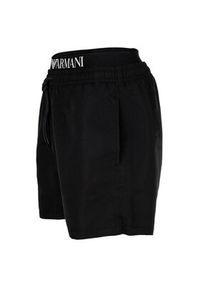 Emporio Armani Szorty kąpielowe EM000686 AF12329 MC117 Czarny Regular Fit. Kolor: czarny. Materiał: syntetyk