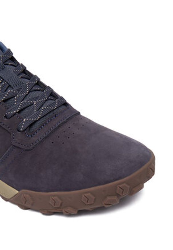 CAT Footwear Sneakersy Hex ready Lo P726544 Granatowy. Kolor: niebieski. Materiał: nubuk, skóra