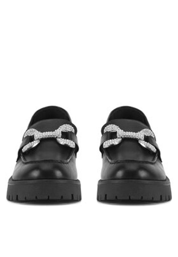 Sergio Bardi Loafersy ARC-E1091-04SB Czarny. Kolor: czarny. Materiał: skóra