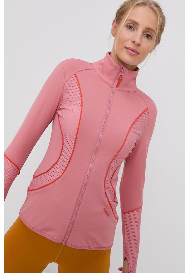Guess - Bluza. Kolor: różowy
