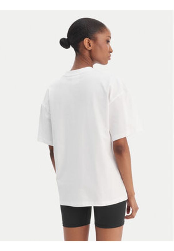 Reebok T-Shirt Reebok x Ewa Chodakowska RK25611CCW Biały Relaxed Fit. Kolor: biały. Materiał: bawełna