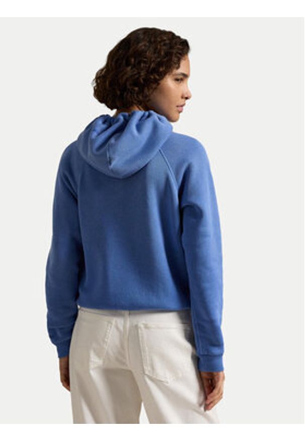 Polo Ralph Lauren Bluza 211943007018 Niebieski Relaxed Fit. Typ kołnierza: polo. Kolor: niebieski. Materiał: bawełna