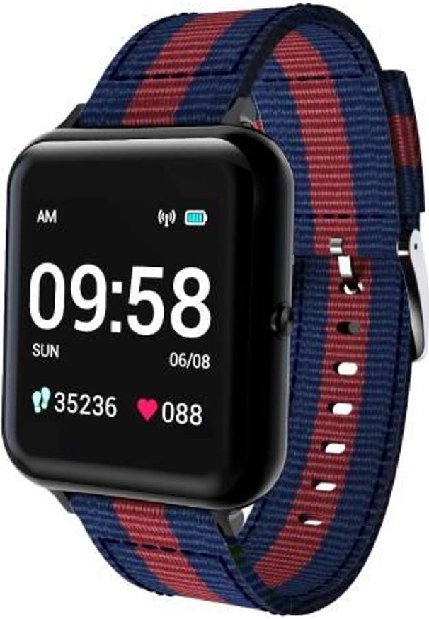 Niebieski zegarek LENOVO smartwatch
