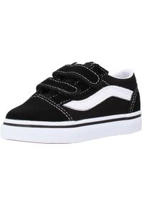 Buty Dziecko Vans Old Skool V czarny. Okazja: na co dzień. Kolor: czarny. Model: Vans Old Skool. Sport: skateboard