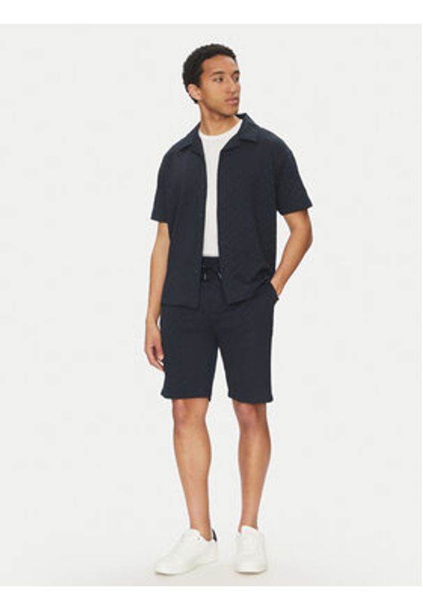 JOOP! Szorty sportowe 17 JJ-26Barlas 30045561 Granatowy Regular Fit. Kolor: niebieski. Materiał: syntetyk. Styl: sportowy