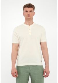 Liu Jo - T-shirt męski z lnem LIU JO. Materiał: len #4