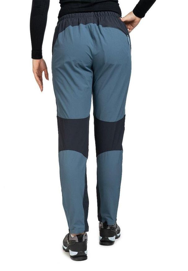 Spodnie trekkingowe damskie Rab Torque Pants. Kolor: wielokolorowy, niebieski, czarny
