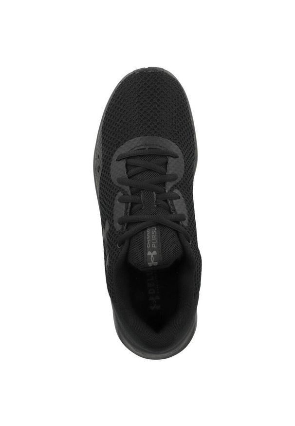 Buty do biegania męskie Under Armour Charged Pursuit 3. Kolor: czarny. Materiał: tkanina, materiał, syntetyk. Sport: bieganie