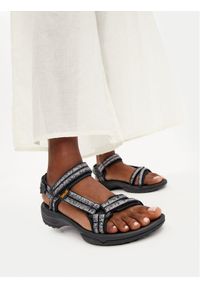 Teva Sandały Terra Fi Lite 1001474 Czarny. Kolor: czarny. Materiał: materiał #1