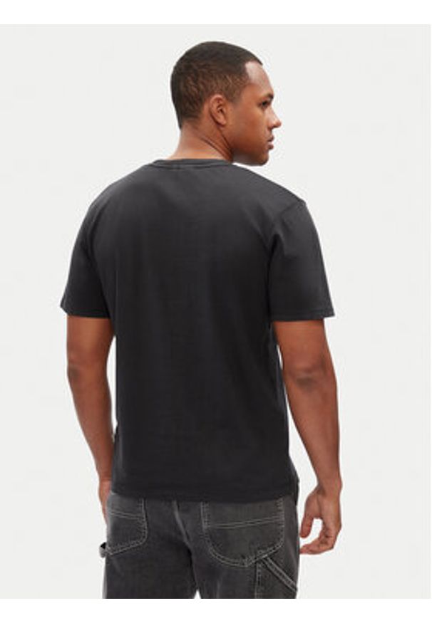 Pepe Jeans T-Shirt Jacko PM508664 Czarny Regular Fit. Kolor: czarny. Materiał: bawełna