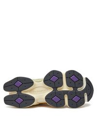 New Balance Sneakersy U9060SRB Żółty. Kolor: żółty. Materiał: skóra, zamsz
