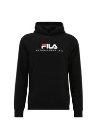 Bluza sportowa męska Fila Brunssum. Typ kołnierza: kaptur. Kolor: biały, wielokolorowy, czarny