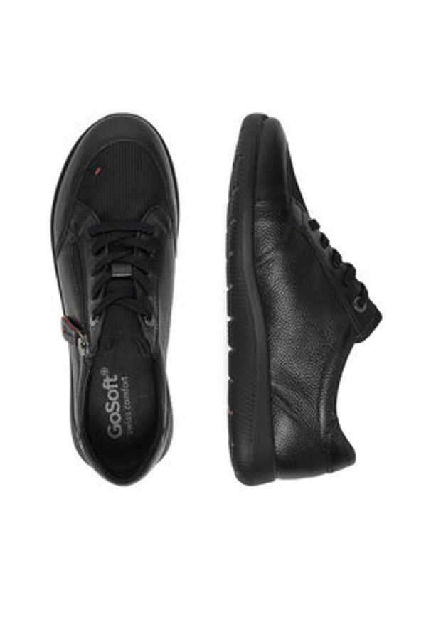 Go Soft Sneakersy CEO-WI16-SAMSON1-06 Czarny. Kolor: czarny. Materiał: skóra