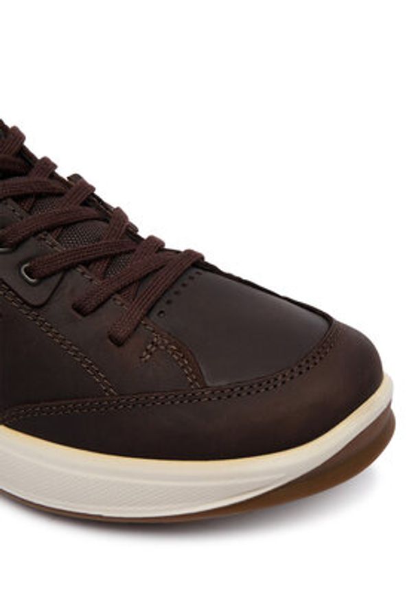 ecco - ECCO Sneakersy Byway 2.0 52281458290 Brązowy. Kolor: brązowy. Materiał: nubuk, skóra