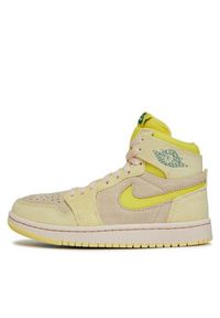 Nike Sneakersy Air Jordan 1 Zoom CMFT 2 DV1305 800 Żółty. Kolor: żółty. Materiał: zamsz, skóra. Model: Nike Air Jordan, Nike Zoom #5