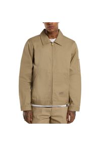 Kurtka Dickies Model Eisenhower Kolor Brązowy. Kolor: brązowy. Materiał: tkanina