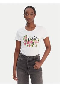Liu Jo T-Shirt WA6493 JS923 Biały Regular Fit. Kolor: biały. Materiał: bawełna #1