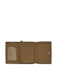 MICHAEL Michael Kors Mały Portfel Damski 32S4G8ED8L Brązowy. Kolor: brązowy. Materiał: skóra #3