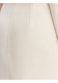 Morgan Spódnica trapezowa 261-JIKTORY Beżowy Regular Fit. Kolor: beżowy. Materiał: syntetyk #3