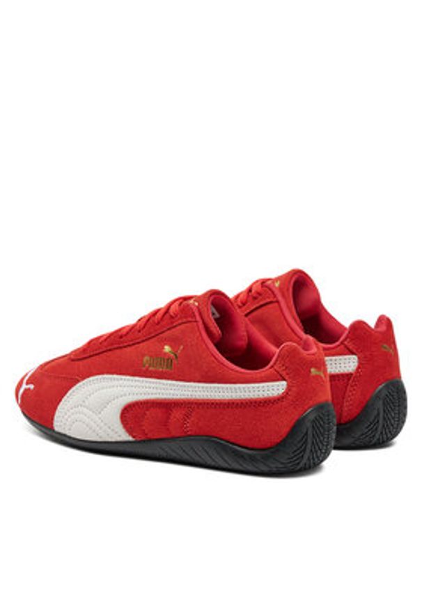 Puma Sneakersy Speedcat OG 398846 02 Czerwony. Kolor: czerwony. Materiał: zamsz, skóra
