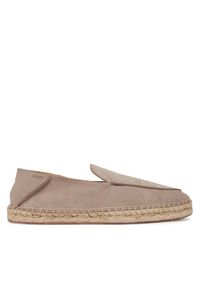 Espadryle BOSS. Kolor: beżowy