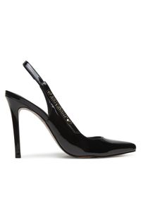 Just Cavalli Sandały 78RA3S02 ZSA38 Czarny. Kolor: czarny. Materiał: skóra