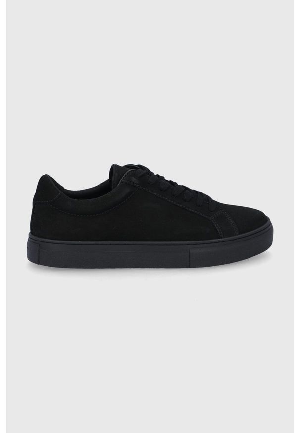 vagabond - Vagabond buty zamszowe PAUL 2.0 kolor czarny. Zapięcie: sznurówki. Kolor: czarny. Materiał: zamsz
