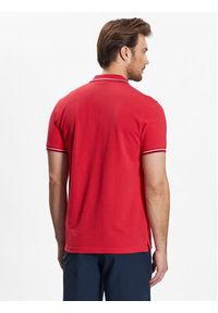 CMP Polo 39D8367 Czerwony Regular Fit. Typ kołnierza: polo. Kolor: czerwony. Materiał: bawełna #3