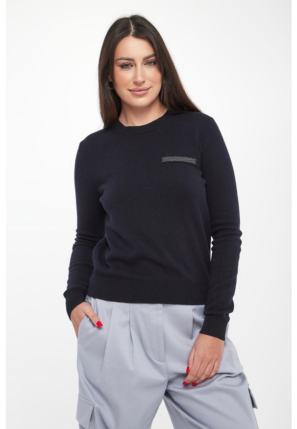 Sweter damski wełniany PESERICO. Materiał: wełna