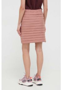 Jack Wolfskin spódnica sportowa Iceguard kolor różowy mini prosta. Kolor: różowy. Materiał: włókno, puch, materiał. Styl: sportowy #3