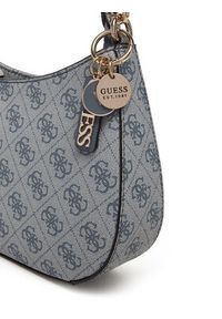 Guess Torebka Noelle II HWBG96 72180 Szary. Kolor: szary. Materiał: skórzane