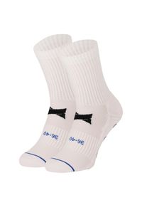 XTREME - Skarpety piłkarskie z antypoślizgowe - 2 pary - Skarpety piłkarskie Grip. Kolor: biały. Materiał: poliamid, elastan. Sport: piłka nożna #1