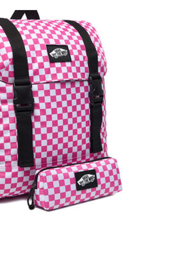 Vans Plecak C-UTILITY BACKPACK VN000PSFFRQ Różowy. Kolor: różowy. Materiał: materiał