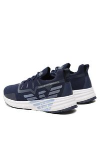 EA7 Emporio Armani Sneakersy X8X130 XK309 S339 Granatowy. Kolor: niebieski. Materiał: materiał #3
