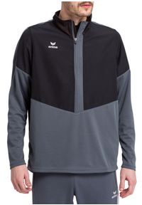 ERIMA - Bluza zapinana na zamek Erima Worker Squad. Kolor: wielokolorowy, szary, czarny. Materiał: polar. Sport: fitness #2