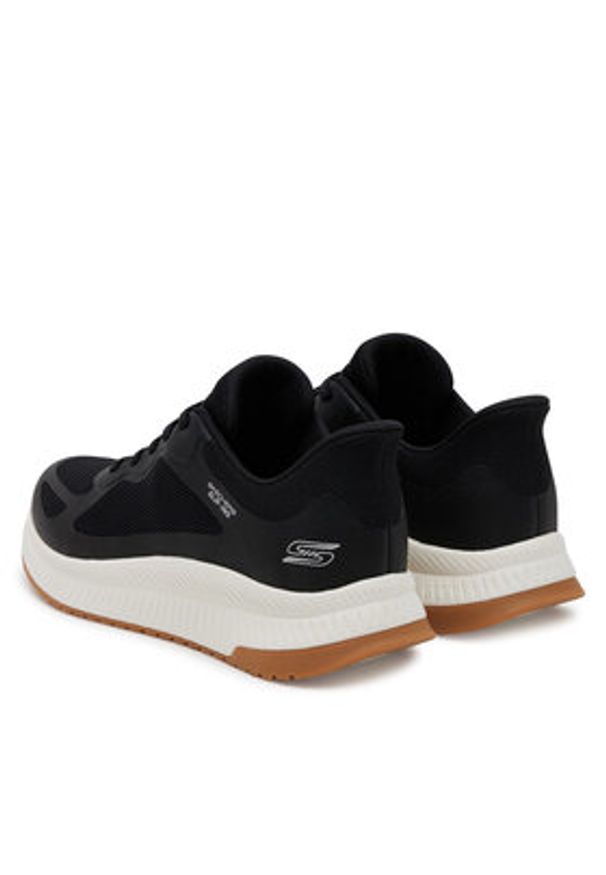 skechers - Skechers Sneakersy Bobs Squad 4- 118423/BLK Czarny. Kolor: czarny. Materiał: materiał