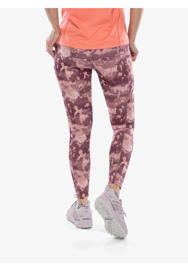 columbia - Legginsy damskie Columbia Boundless Trek Legging. Kolor: różowy. Sport: turystyka piesza