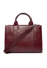 Karl Lagerfeld - KARL LAGERFELD Torebka A4W50027 Bordowy. Kolor: czerwony. Materiał: skórzane