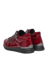 Rieker Sneakersy CEO-N1400-33 Czerwony ciemny. Kolor: czerwony. Materiał: skóra #5