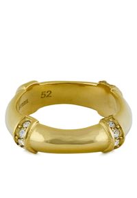 Guess Pierścionek JUBR051 65JW Złoty. Materiał: metalowe. Kolor: złoty #1