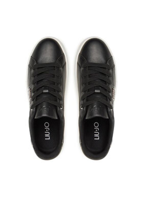 Liu Jo Sneakersy 4A5701 EX016 Czarny. Kolor: czarny. Materiał: skóra