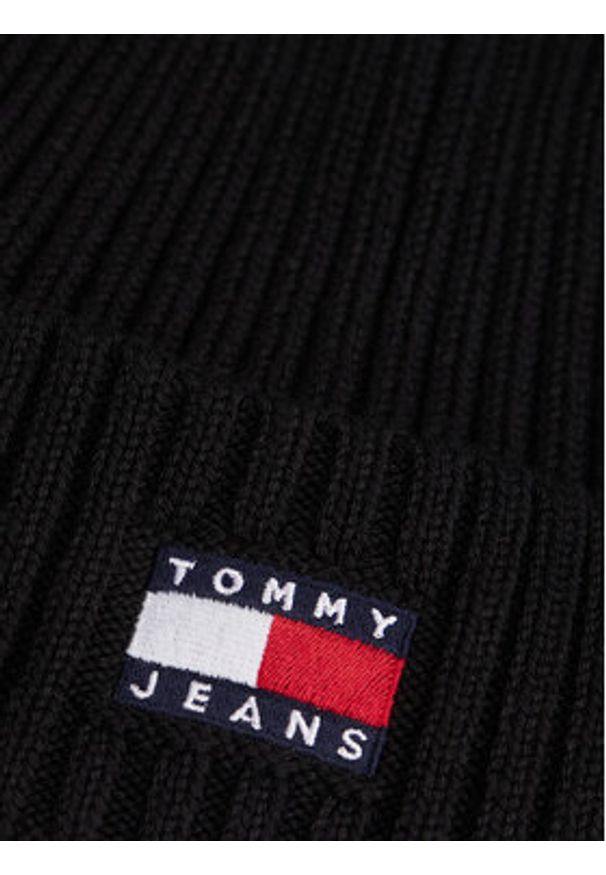 Tommy Jeans Czapka Heritage Core AM0AM13669 Czarny. Kolor: czarny. Materiał: bawełna