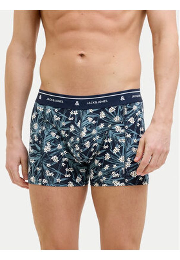 Jack & Jones - Jack&Jones Komplet 3 par bokserek Zach 12269357 Kolorowy. Materiał: bawełna. Wzór: kolorowy